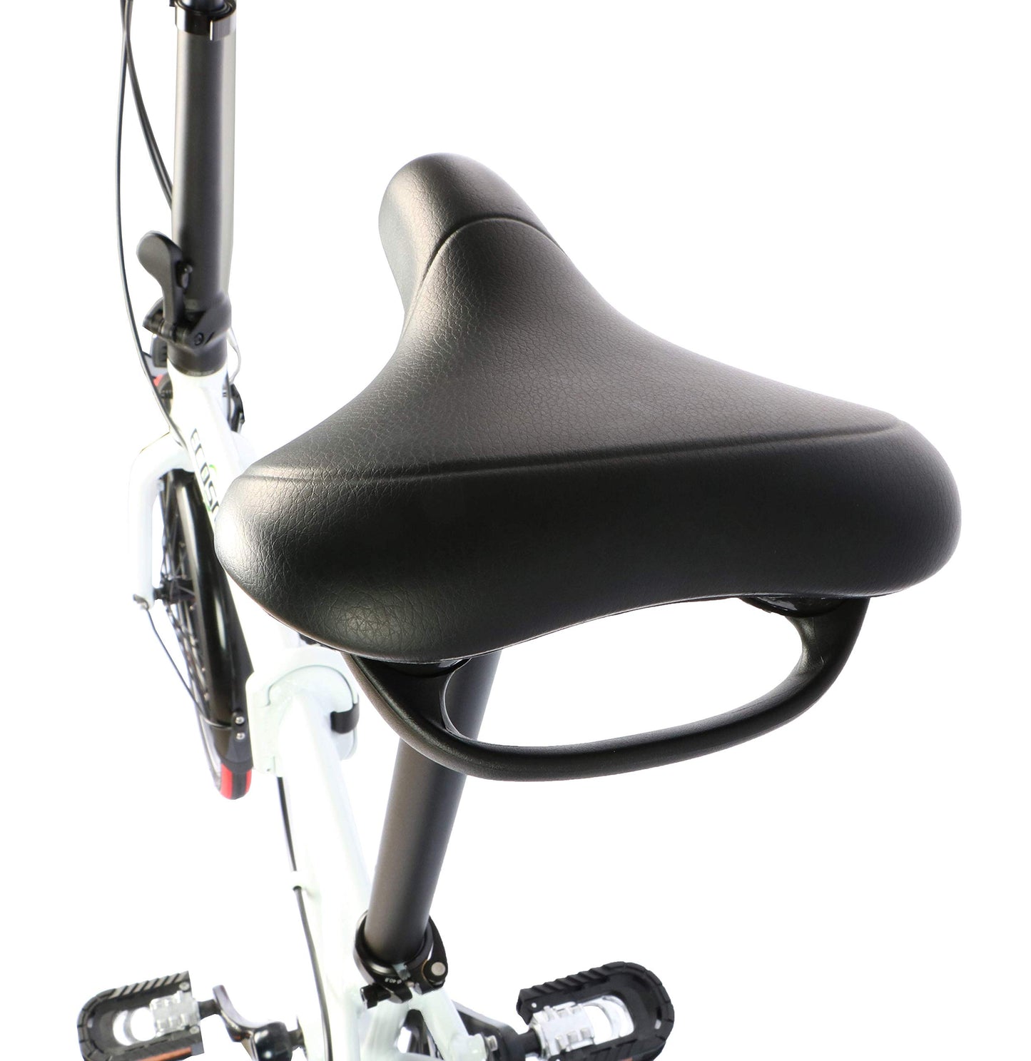 ECOSMO 20" Lightweight Alloy Folding City Bicycle Bike, 12kg, Made with 7 SP SHIMANO Gears, Small fold up size - 20AF09
