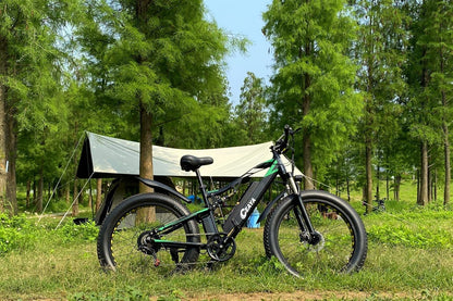 CEAYA Electric Bike, Electric Bikes For Adults 26 * 4.0 Fat Tire Electric Bikes 7 Speed E Bikes For Men