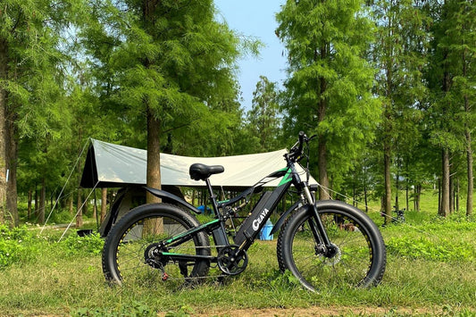 CEAYA Electric Bike, Electric Bikes For Adults 26 * 4.0 Fat Tire Electric Bikes 7 Speed E Bikes For Men