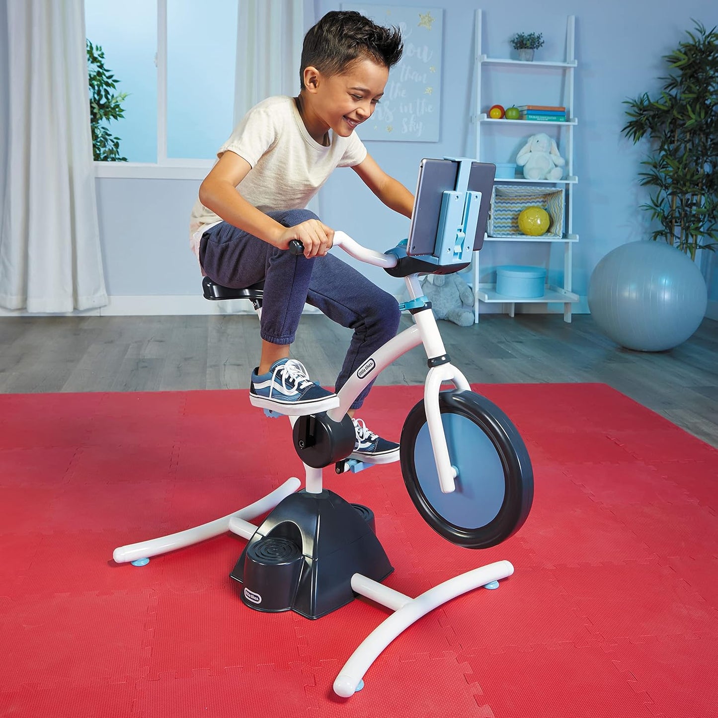 little tikes Pelican Explore and Fit Cycle with Bluetooth, Free Videos, Ages 3-7